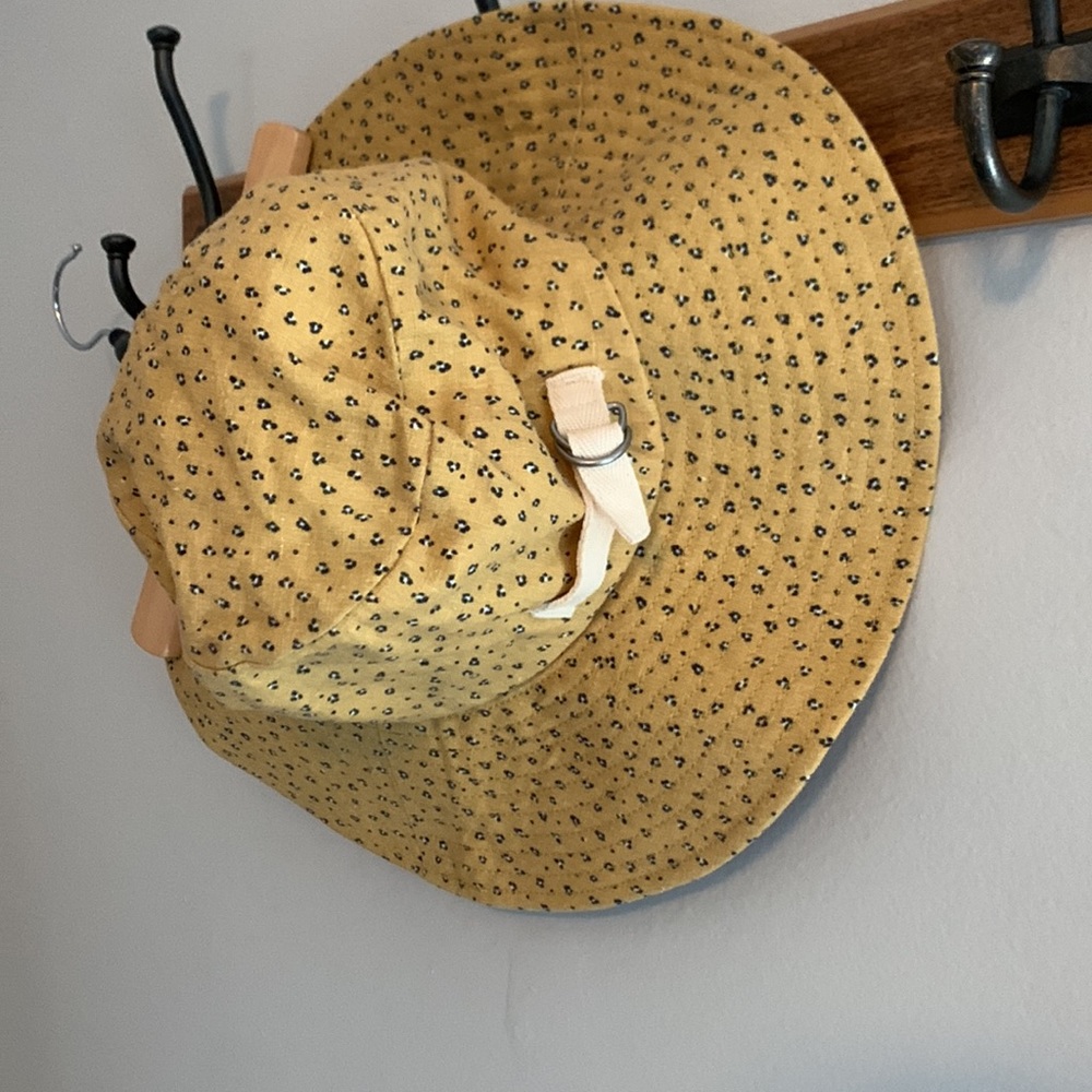 MADEWELL Linen Packable Sunhat In Bronzed Lichen